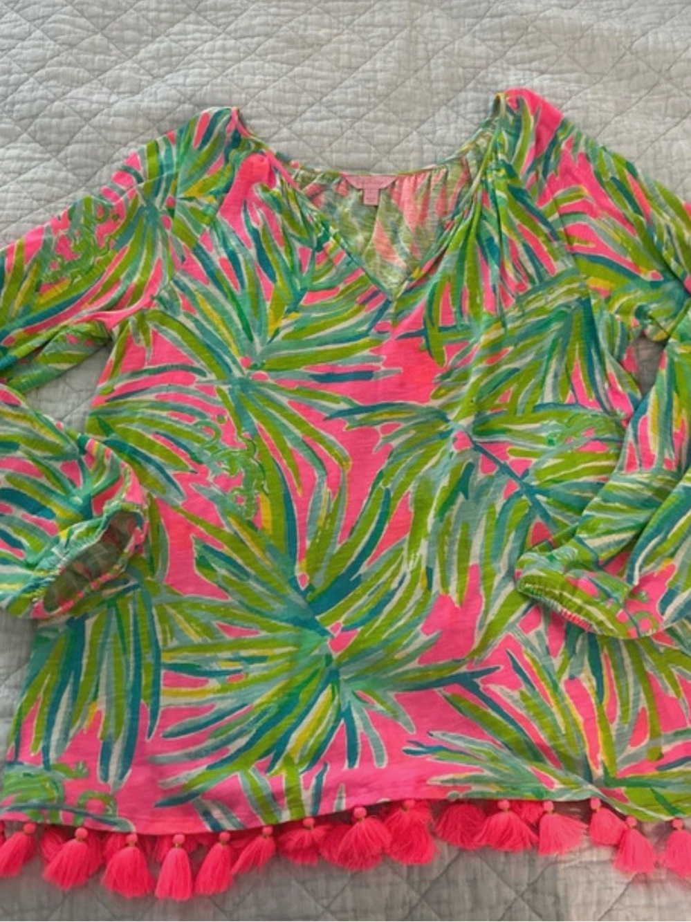 EUC Lilly Pulitzer Linzy Top Size Large